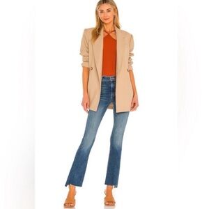 MOTHER Denim The Runaway Step Fray Jeans Size 31